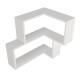 Wall Shelf Bulut - White White Wall Shelf Bulut - White White