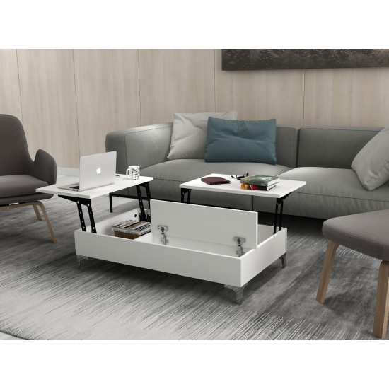 Coffee Table Esinti - White White Coffee Table Esinti - White White