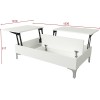 Coffee Table Esinti - White White