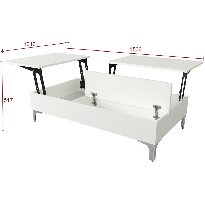 Coffee Table Esinti - White White