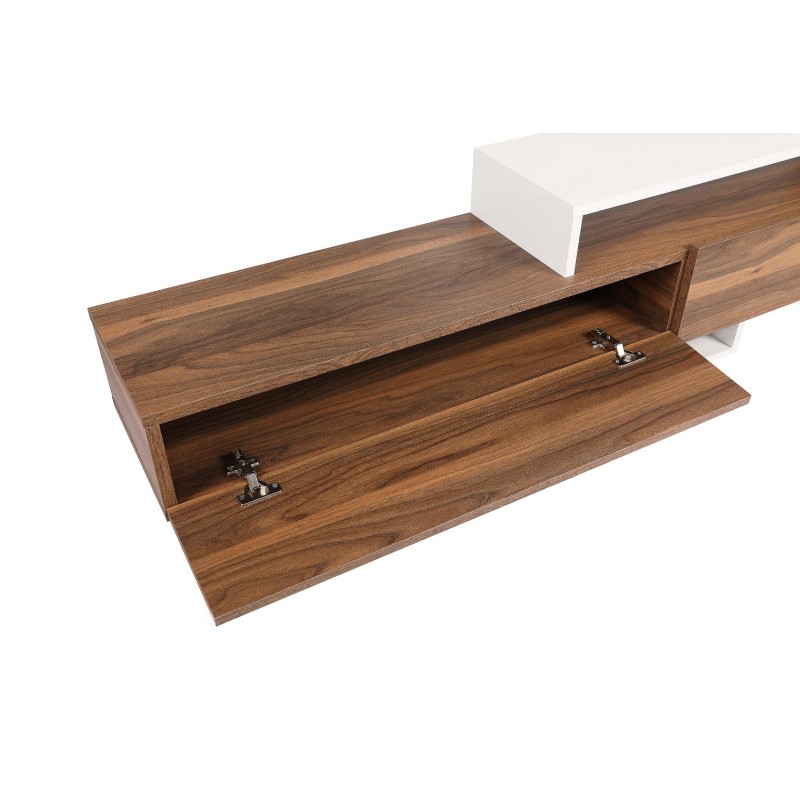 TV Unit Nirvana - White, Teak White
Teak