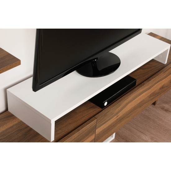 TV Unit Nirvana - White, Teak White
Teak TV Unit Nirvana - White, Teak White
Teak