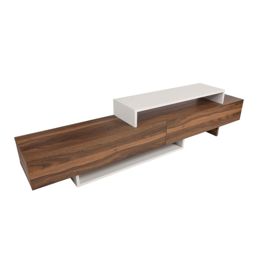 TV Unit Nirvana - White, Teak White
Teak TV Unit Nirvana - White, Teak White
Teak