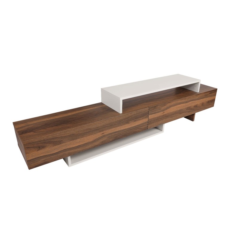 TV Unit Nirvana - White, Teak White
Teak