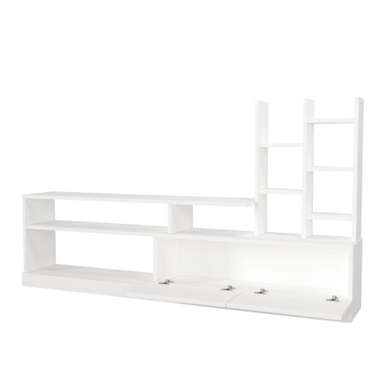 TV Unit Dolunay - White White TV Unit Dolunay - White White