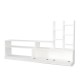 TV Unit Dolunay - White White TV Unit Dolunay - White White