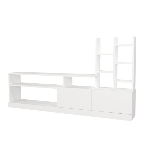 TV Unit Dolunay - White White TV Unit Dolunay - White White