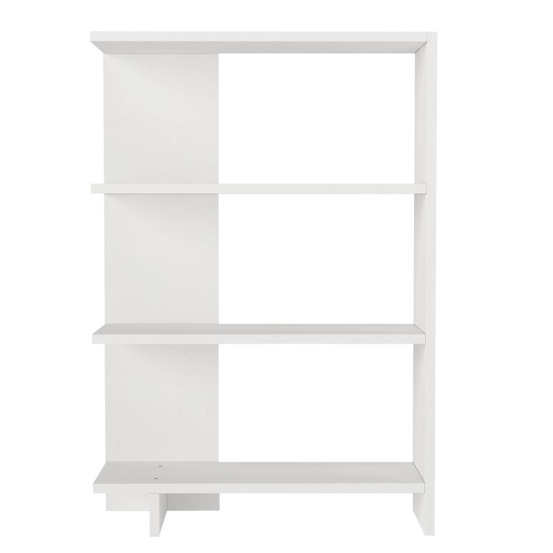 Βιβλιοθήκη - Trilion - Χρώμα Λευκό - 62x24x90εκ