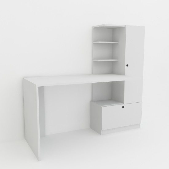 Study Desk Merinos - White White