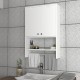 Bathroom Cabinet Vira - White White Bathroom Cabinet Vira - White White