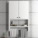 Bathroom Cabinet Vira - White White Bathroom Cabinet Vira - White White