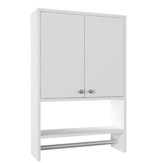Bathroom Cabinet Vira - White White Bathroom Cabinet Vira - White White