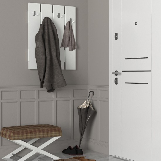 Hall Stand Anita - White White Hall Stand Anita - White White