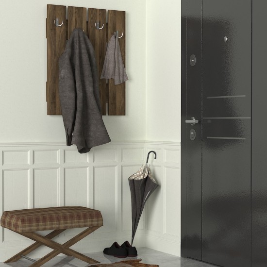 Hall Stand Anita - Walnut Walnut Hall Stand Anita - Walnut Walnut