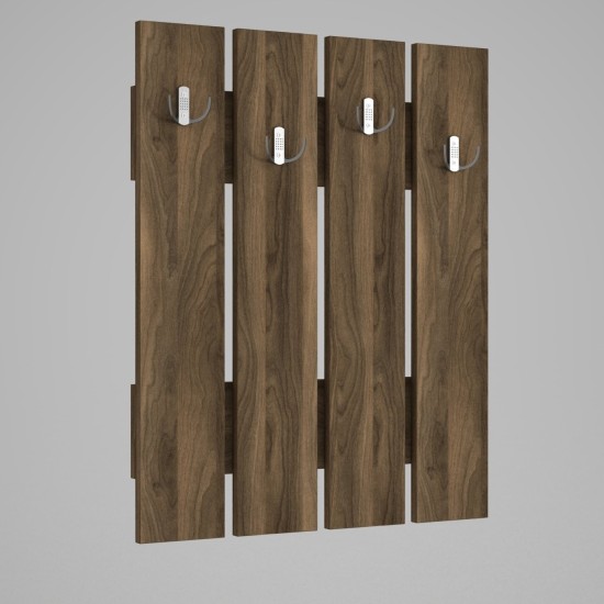 Hall Stand Anita - Walnut Walnut Hall Stand Anita - Walnut Walnut