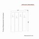 Hall Stand Anita - Walnut Walnut Hall Stand Anita - Walnut Walnut