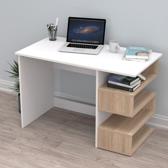 Study Desk Lorea - White, Sonomo White
Sonomo Study Desk Lorea - White, Sonomo White
Sonomo