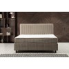 Single Mattress, Base & Headboard Safir Set 120 x 200 - Brown Brown