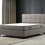 Single Mattress, Base & Headboard Vitalia Set 90 x 190 - Light Grey Light Grey