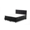 Single Mattress, Base & Headboard Vitalia Set 90 x 190 - Anthracite Anthracite