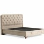 Single Bed Base & Headboard Relax 90 x 190 - Beige Beige