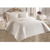 Lessentiel Double Bedspread Set Estiva - Cream Cream