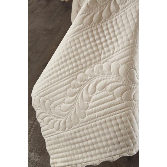 Double Bedspread Set Sena - Cappucino Cappucino Lessentiel Double Bedspread Set Sena - Cappucino Cappucino