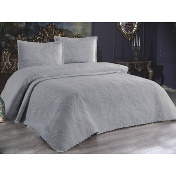 Double Bedspread Set Sena - Grey Grey