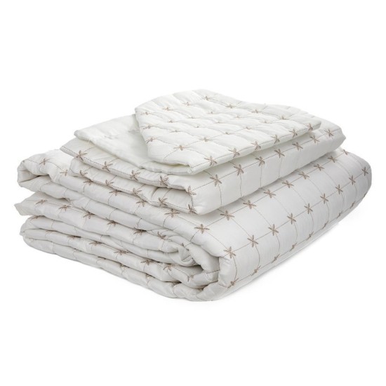 Lessentiel Double Bedspread Set Yıldız - Cream Cream