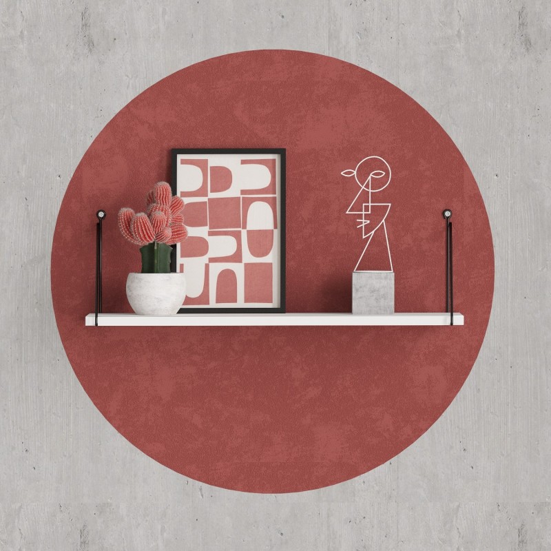 Hanah Home Wall Shelf Armoni - White White