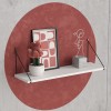 Hanah Home Wall Shelf Armoni - White White