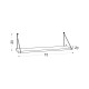 Wall Shelf Armoni - White White Hanah Home Wall Shelf Armoni - White White