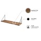 Wall Shelf Armoni - Walnut Walnut Hanah Home Wall Shelf Armoni - Walnut Walnut