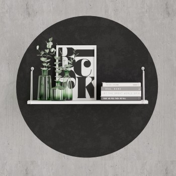 Wall Shelf Armoni - Shiny White White