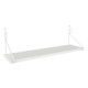 Wall Shelf Seramoni - Shiny White White Hanah Home Wall Shelf Seramoni - Shiny White White