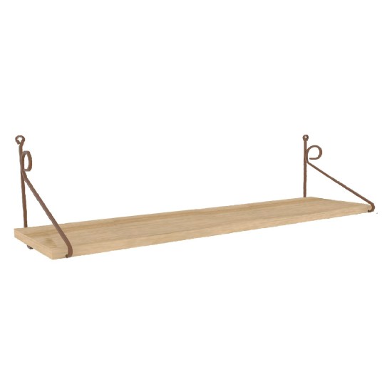 Wall Shelf Seramoni - Oak Oak Hanah Home Wall Shelf Seramoni - Oak Oak