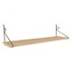 Wall Shelf Seramoni - Oak Oak Hanah Home Wall Shelf Seramoni - Oak Oak