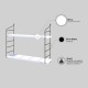 Wall Shelf Armoni 2li - White White Hanah Home Wall Shelf Armoni 2li - White White