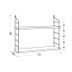 Wall Shelf Armoni 2li - Shiny White White Hanah Home Wall Shelf Armoni 2li - Shiny White White