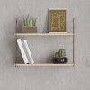 Hanah Home Wall Shelf Armoni 2li - Oak Oak
