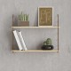 Wall Shelf Armoni 2li - Oak Oak Hanah Home Wall Shelf Armoni 2li - Oak Oak