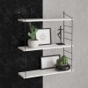Hanah Home Wall Shelf Armoni 3lü - White White