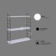 Wall Shelf Armoni 3lü - White White Hanah Home Wall Shelf Armoni 3lü - White White