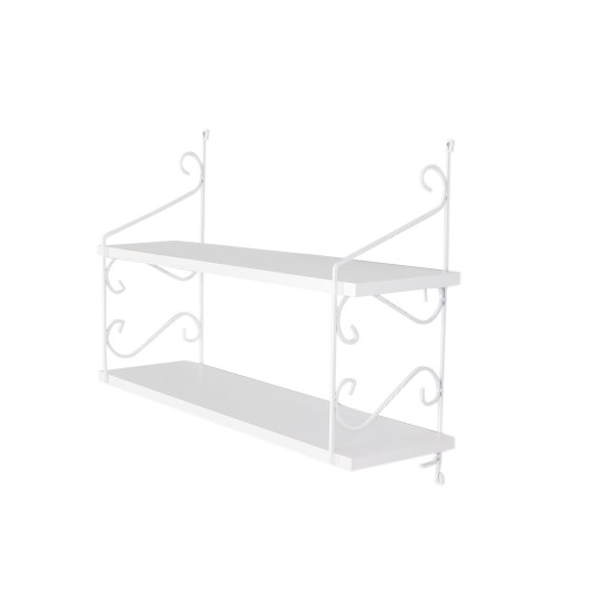 Hanah Home Wall Shelf Seramoni 2li - Shiny White White