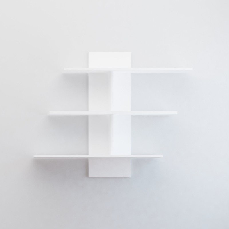 Hanah Home Wall Shelf Lale - White White