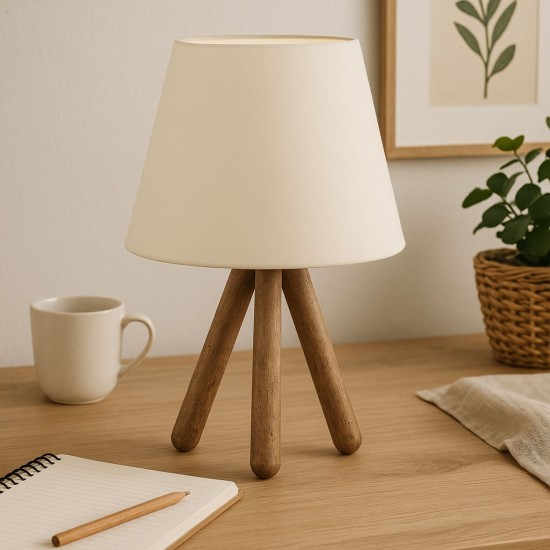 Table Lamp AYD-1970 White
Walnut Opviq Table Lamp AYD-1970 White
Walnut