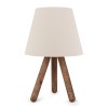 Opviq Table Lamp AYD-1970 White
Walnut