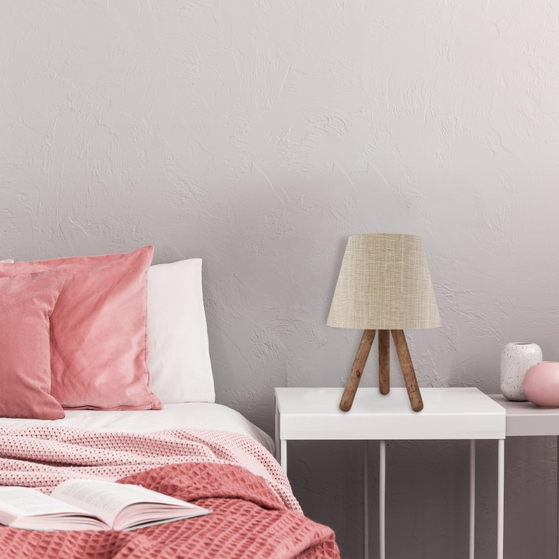 Opviq Table Lamp AYD-1260 Beige
Walnut