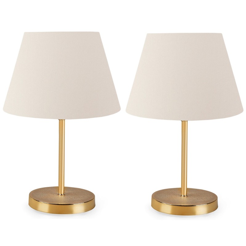 Opviq Table Lamp Set (2 Pieces) AYD - 2339 Cream