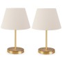 Table Lamp Set (2 Pieces) AYD - 2339 Cream